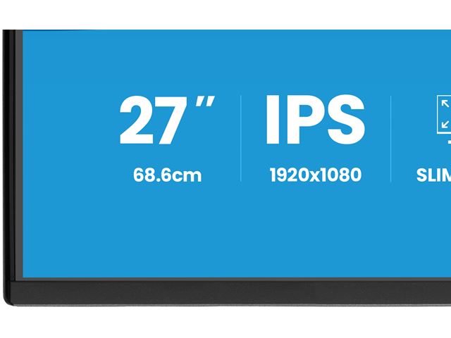 iiyama ProLite monitor XB2792HSU-B1 27" Height adjustable, IPS, 120Hz, Black, 4-side slim bezel and B energy class, HDMI, Display Port, USB Hub image 8