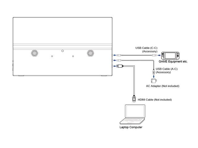 iiyama ProLite P1671HSC-B1 15.6″ IPS portable Full HD IPS monitor with USB‑C, built‑in speakers & leather cover image 18
