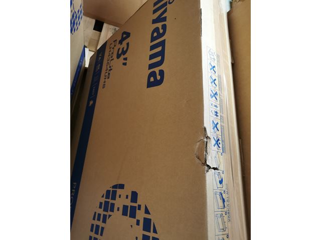 BOX DAMAGED iiyama ProLite LH4364UHS-B1AG 43" Digital Signage, IPS, 4K, 24/7, USB-C, HDMI, Landscape/Portrait, iiSignage², Android 14 OS and FailOver image 2