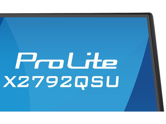 iiyama ProLite monitor X2792QSU-B1 27" IPS, 2560x1440, 4-side slim bezel and B energy class, Black, HDMI, Display Port, image 6