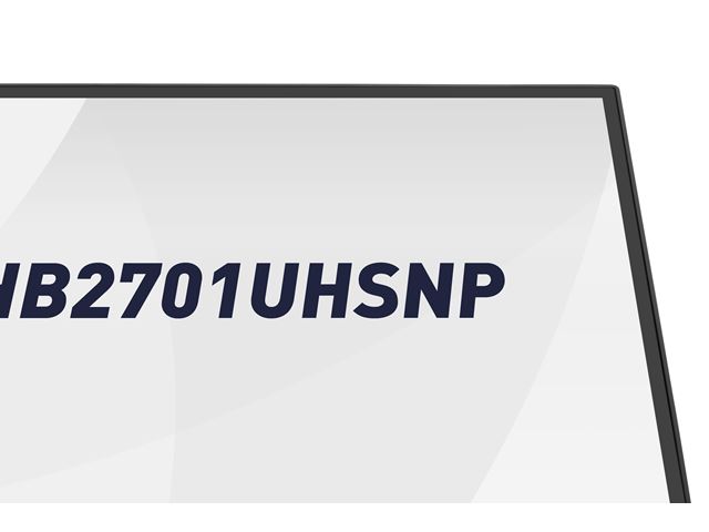 iiyama ProGraphic HB2701UHSNP-B1 monitor 27" IPS, 4K, QHD resolution, Height Adjustable, KVM switch, engineered for designers, photographers, and content creators  image 4