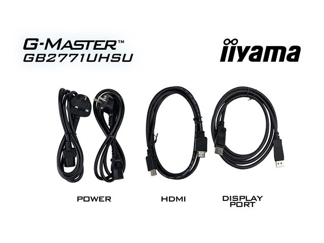 iiyama G-Master Red Eagle gaming monitor GB2771UHSU-B1 27" Black, 4-side Slim Bezel, IPS, max 288Hz, 0.8ms, 4K, FreeSync, HDMI, Display Port, USB Hub image 8