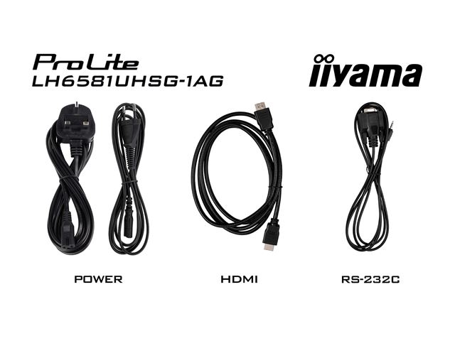 iiyama Prolite monitor LH6581UHSG-1AG 65", removable frame: magnetically attached, VA, 4K, 24/7, Landscape/Portrait, Android OS, Anti-glare image 15