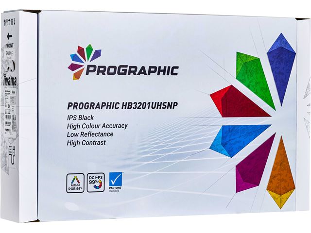 iiyama ProGraphic HB3201UHSNP-B1 monitor 32" IPS, 4K, QHD resolution, Height Adjustable, KVM switch, engineered for designers, photographers, and content creators  image 17