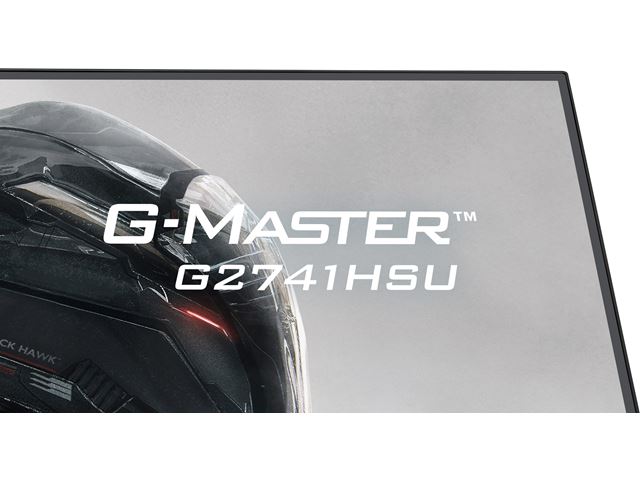 iiyama G-Master Black Hawk gaming monitor G2741HSU-B1 27" Black, IPS, Ultra Slim Bezel, Full HD, 144Hz, 1ms, FreeSync, HDMI, Display Port, USB Hub image 5