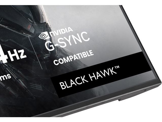 iiyama G-Master Black Hawk gaming monitor GB2741QSU-B1 27" Black, Height Adjustable, IPS, Ultra Slim Bezel, QHD Resolution, 144Hz, 1ms, FreeSync, HDMI, Display Port, USB Hub image 7
