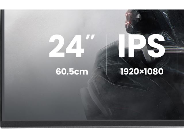 iiyama G-Master Black Hawk gaming monitor G2441HSU-B1 24" Black, IPS, Ultra Slim Bezel, Full HD, 144Hz, 1ms, FreeSync, HDMI, Display Port, USB Hub image 5