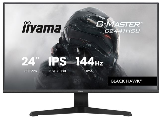 iiyama G-Master Black Hawk gaming monitor G2441HSU-B1 24" Black, IPS, Ultra Slim Bezel, Full HD, 144Hz, 1ms, FreeSync, HDMI, Display Port, USB Hub image 15