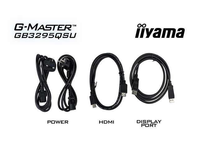 iiyama G-Master Red Eagle gaming monitor GB3272QSU-B1 32" Black, 2560 x 1440, 0.5ms, 180hz, Nvidia G-Sync, HDMI, DisplayPort, Height Adjustable, PIP and PBP image 11