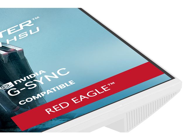 iiyama G-Master Red Eagle gaming monitor GB2771HSU-W1 27" White, Height Adjustable, Ultra Slim Bezel, IPS, 240Hz, 0.4ms, Nvidia G-Sync, HDMI, Display Port, USB Hub image 5