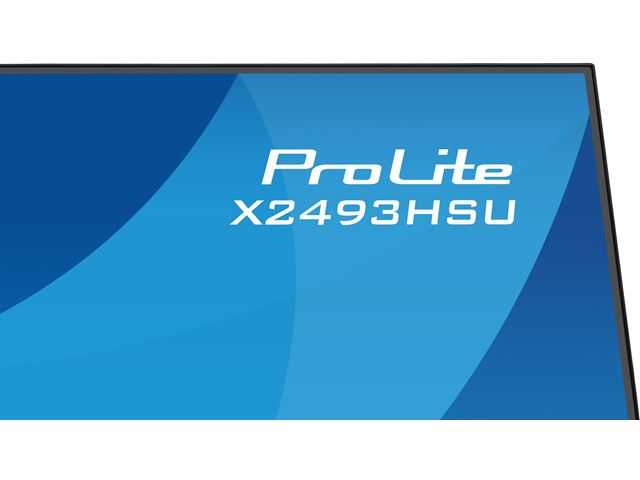iiyama ProLite monitor X2493HSU-B1 24" IPS, 120Hz, Black, 4-side slim bezel and C energy class, HDMI, Display Port, USB Hub image 12