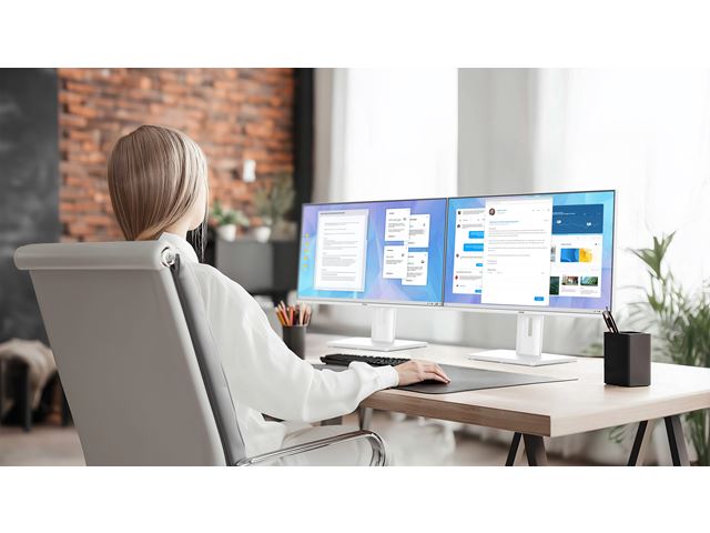 iiyama ProLite monitor XB2497HSU-W1 24" IPS, White, Full HD, energy label C, HDMI, Display Port, 120 hz, Height Adjustable, Eye Comfort  image 1