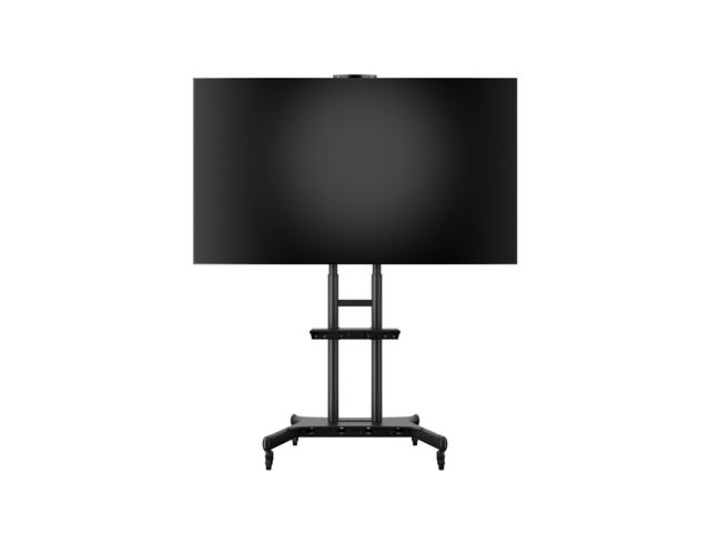 Multibrackets M Public Floorstand Basic for 55" - 86" screens -  max load: 90kg - UL - VESA: 200x200-800x500mm - black image 0