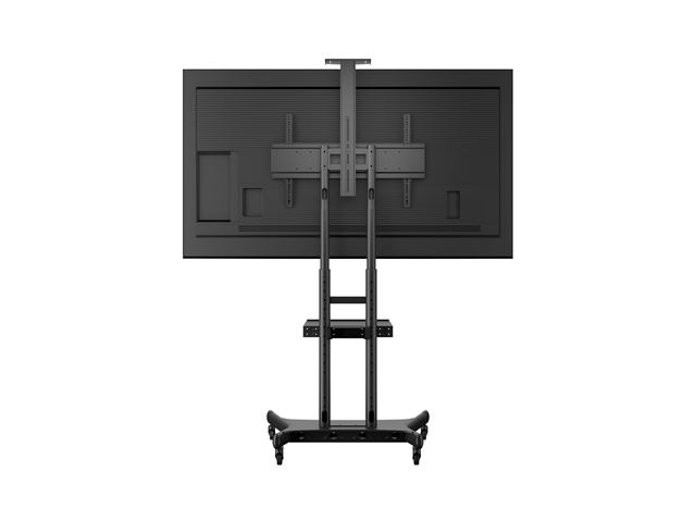 Multibrackets M Public Floorstand Basic for 55" - 86" screens -  max load: 90kg - UL - VESA: 200x200-800x500mm - black image 2