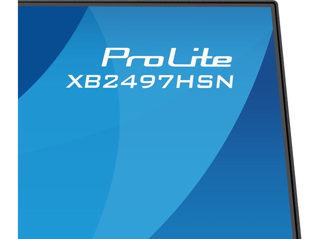 iiyama ProLite monitor XB2497HSN-B1 24" IPS, Full HD, Ultra Slim Bezel, HDMI, Display Port, USB-C dock, Ergonomic Height Adjustable.  image 7