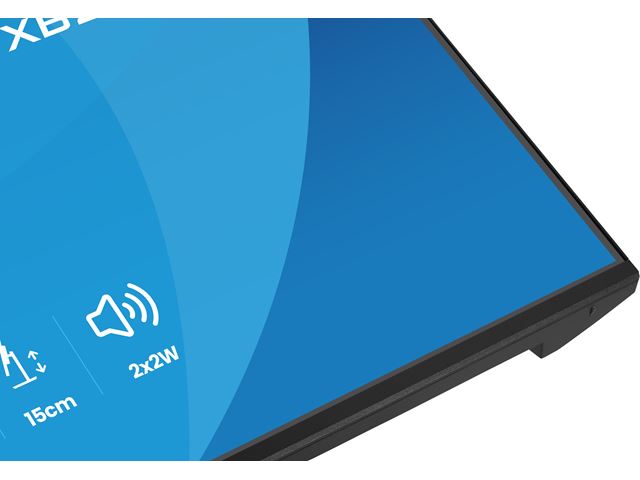 iiyama ProLite monitor XB2491HS-B1 24" IPS, Height Adjustable, Full HD, Black, Ultra Slim Bezel, HDMI, Display Port, 120hz, speakers image 7