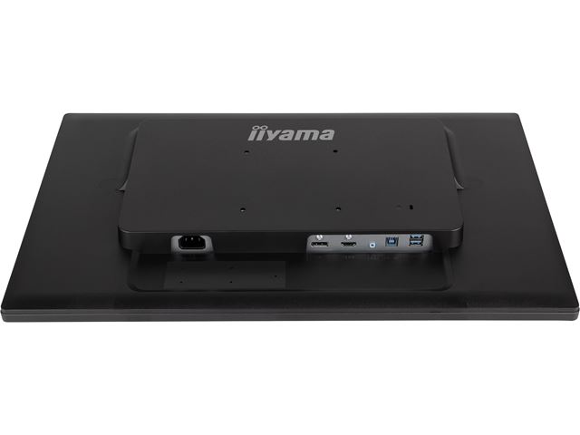 iiyama ProLite monitor T2452MSC-B2AG 24" Black, IPS, Projective Capacitive 10pt touch, HDMI, Display Port, edge-to-edge glass, anti fingerprint coating, anti-glare image 4