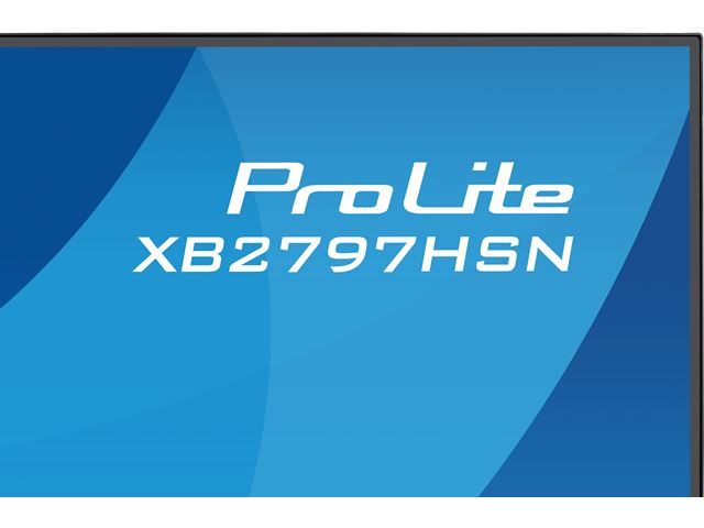 iiyama ProLite Monitor XB2797HSN-B1 27", Black, Height Adjustable, IPS Panel, USB-C connection, Daisy chain, RJ45 (LAN) image 6