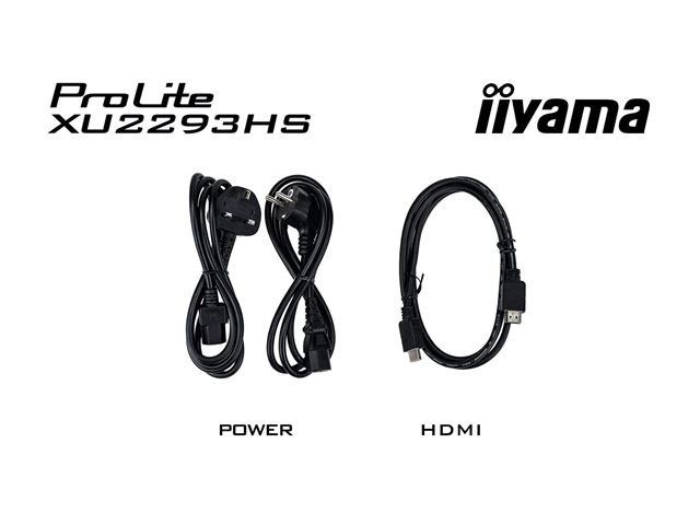 iiyama ProLite monitor XU2293HS-B6 22" IPS, 3-side borderless, Full HD, HDMI, 100hz refresh rate, flicker free, blue light reducer image 11