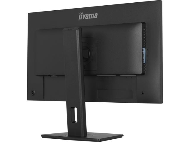 iiyama ProLite monitor XB2797QSNP-B1 27" IPS, WQHD, KVM Switch, USB-C dock with 96W pwer delivery and RJ45 (LAN), Ultra Slim Bezel, HDMI, Display Port, Height Adjustable image 8