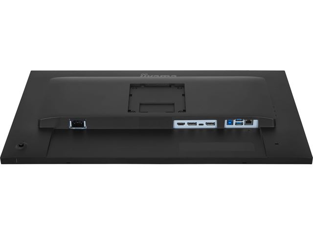 iiyama ProLite monitor XB2797QSNP-B1 27" IPS, WQHD, KVM Switch, USB-C dock with 96W pwer delivery and RJ45 (LAN), Ultra Slim Bezel, HDMI, Display Port, Height Adjustable image 10