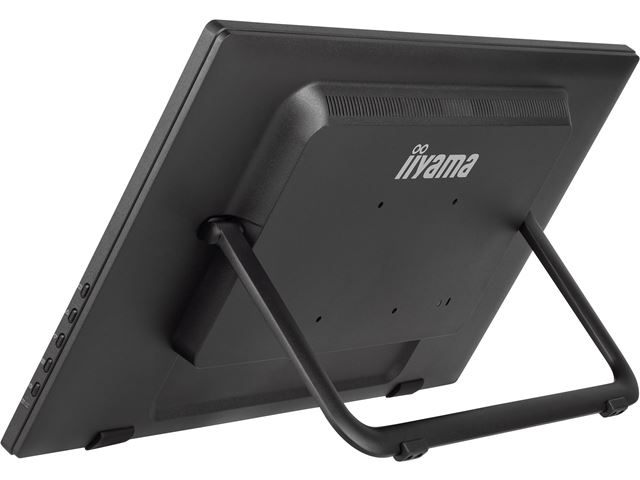 iiyama ProLite monitor T2455MSC-B2 24" Black, IPS, Projective Capacitive 10pt touch, HDMI, Display Port, edge-to-edge glass, anti fingerprint coating, integrated webcam & mic image 10