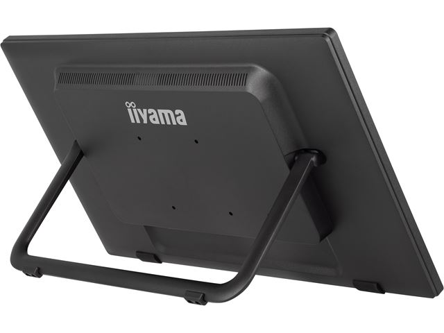 iiyama ProLite monitor T2455MSC-B2 24" Black, IPS, Projective Capacitive 10pt touch, HDMI, Display Port, edge-to-edge glass, anti fingerprint coating, integrated webcam & mic image 11