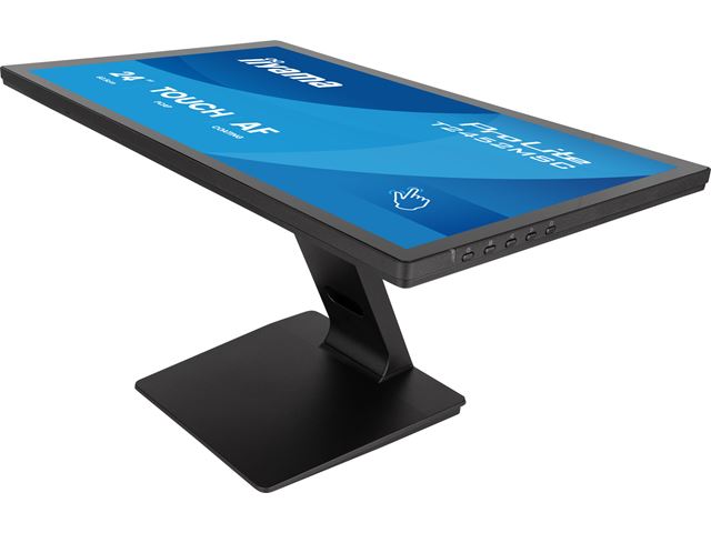 iiyama ProLite monitor T2452MSC-B2 24" Black, IPS, Projective Capacitive 10pt touch, HDMI, Display Port, edge-to-edge glass, anti fingerprint coating image 15