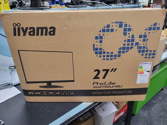 BOX OPENED iiyama ProLite monitor XU2792UHSU-B6 27", IPS, 4k, HDMI, DisplayPort, USB Hub, Dynamic Power Saving (DPS) image 1