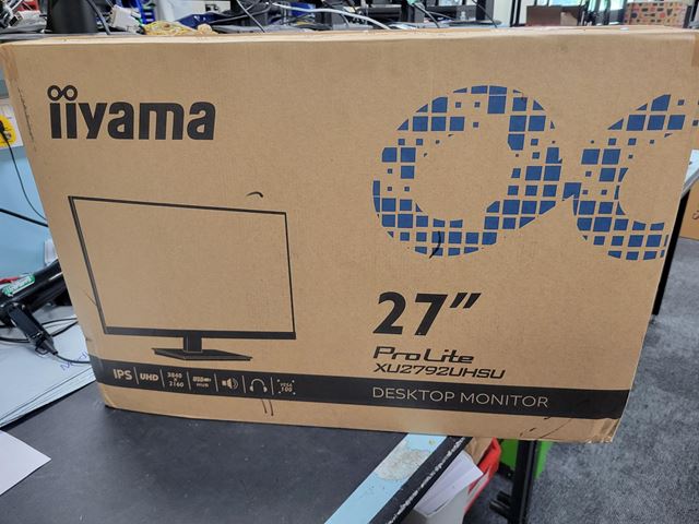 BOX OPENED iiyama ProLite monitor XU2792UHSU-B6 27", IPS, 4k, HDMI, DisplayPort, USB Hub, Dynamic Power Saving (DPS) image 0