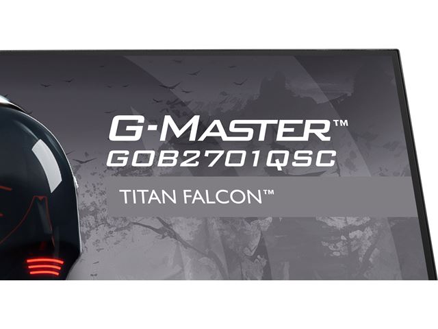 iiyama G-Master Titan Falcon gaming monitor GOB2701QSC-B1 27" with META3 OLED 4th generation panel, 2560x1440 res, 165Hz, 0.03ms, HDMI, Display Port, USB-C, USB Hub image 14