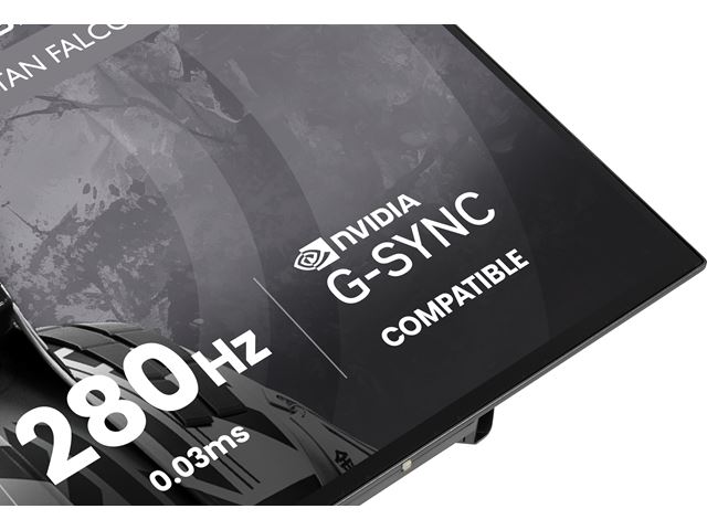 iiyama G-Master Titan Falcon gaming monitor GOB2701QSC-B1 27" with META3 OLED 4th generation panel, 2560x1440 res, 165Hz, 0.03ms, HDMI, Display Port, USB-C, USB Hub image 15
