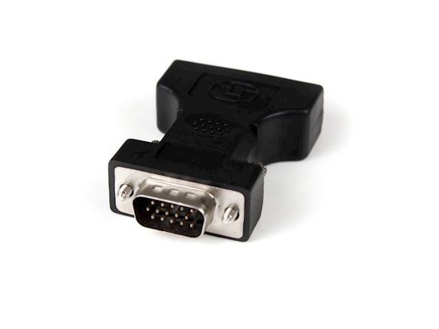 StarTech DVIVGAFMBK StarTech.com DVI to VGA Cable Adaptor (Black)  image 1