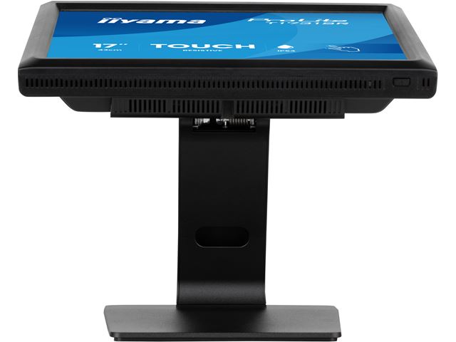 iiyama ProLite monitor T1731SR-B2S 17" Black, 5:4, Resistive single touch, HDMI, Display Port, IP54 rated image 1