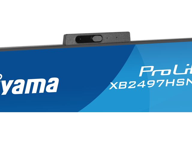 iiyama ProLite monitor XB2497HSNH-B1 24" IPS, Full HD, built-in 5MP Windows Hello camera and microphone, HDMI, Display Port, USB-C dock, Ergonomic Height Adjustable. image 23