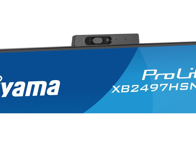 iiyama ProLite monitor XB2497HSNH-B1 24" IPS, Full HD, built-in 5MP Windows Hello camera and microphone, HDMI, Display Port, USB-C dock, Ergonomic Height Adjustable. image 24