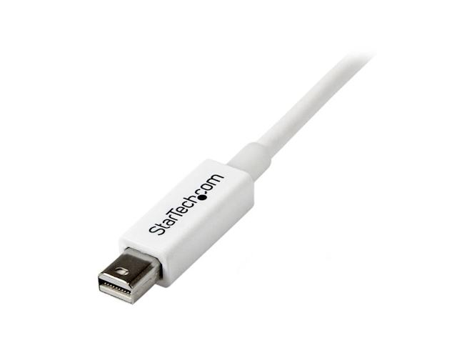 StarTech TBOLTMM3MW StarTech.com White Thunderbolt Cable - M/M (3m)  image 1