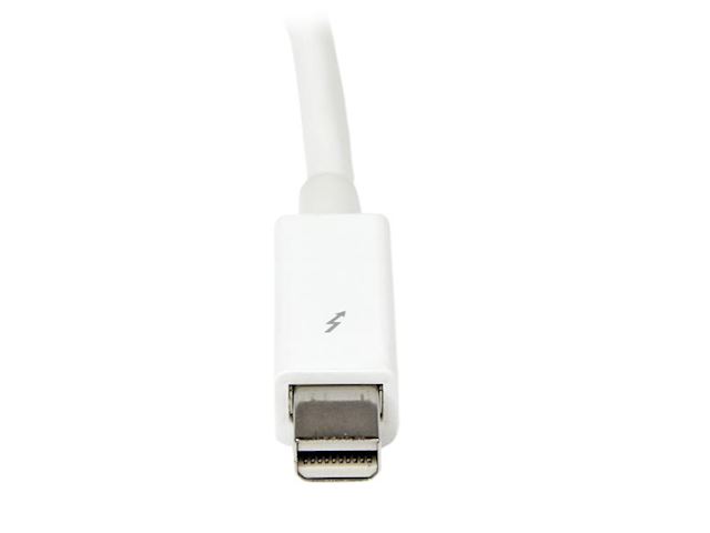 StarTech TBOLTMM3MW StarTech.com White Thunderbolt Cable - M/M (3m)  image 3