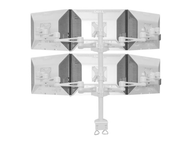 Ergomounts EMUV466DC UltraView 466 Six Screen Desk Mount image 1