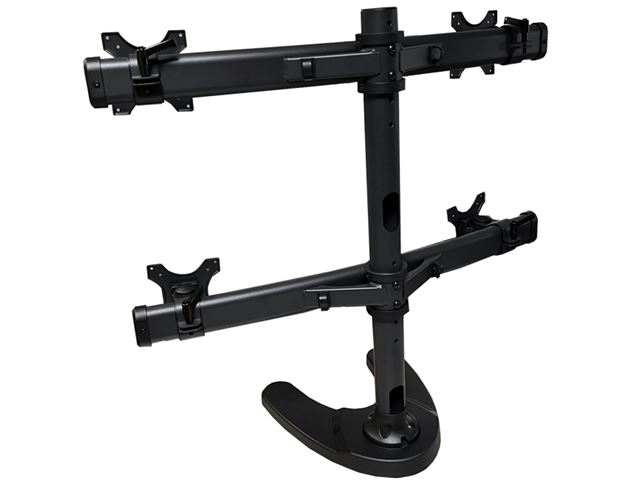 Ergomounts EMTX-2x2-FS Titan series Quad Monitor Desk Mount, free standing image 2