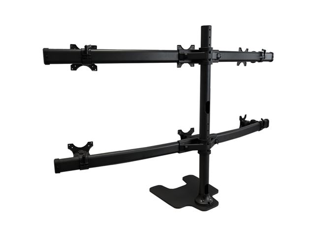 Ergomounts EMTX-3x2-FS Titan series Six Monitor Desk Mount, free standing image 2