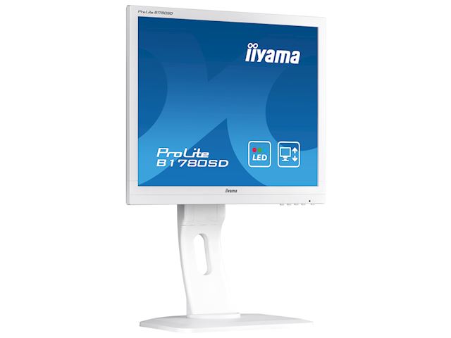 iiyama ProLite monitor B1780SD-W1 17" 5:4 Height Adjustable, White image 3