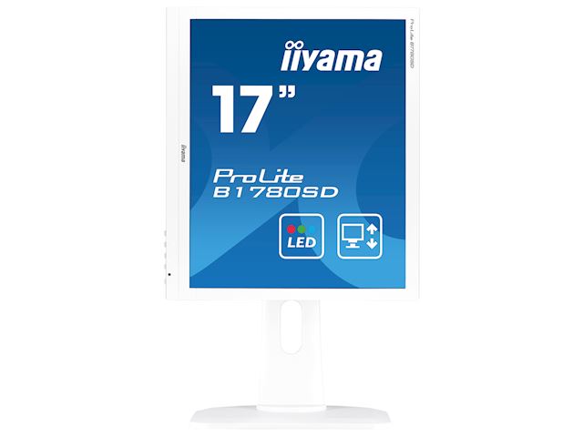 iiyama ProLite monitor B1780SD-W1 17" 5:4 Height Adjustable, White image 6