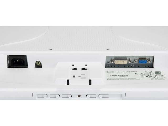 iiyama ProLite monitor B1980D-W1 19" 5:4, Height Adjustable, White image 11
