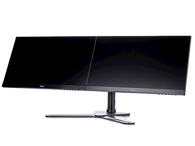 iiyama DS1002D-B1  Dual Screen Desk Top Stand   image 4