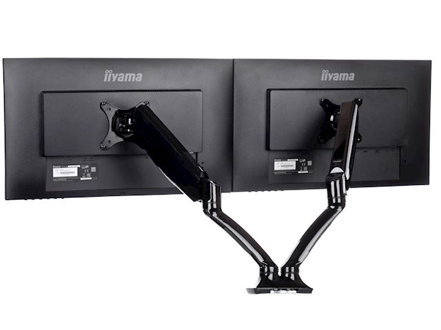 iiyama DS3002C-B1  Gas Spring Mounting Arm Dual  image 2