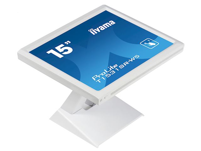 iiyama ProLite monitor T1531SR-W5 15" White, 5:4, Resistive single touch image 4