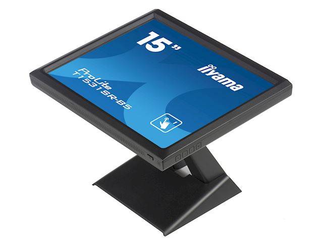 iiyama ProLite monitor T1531SR-B5 15" Black, 5:4 Resistive single touch, HDMI, Display Port image 5