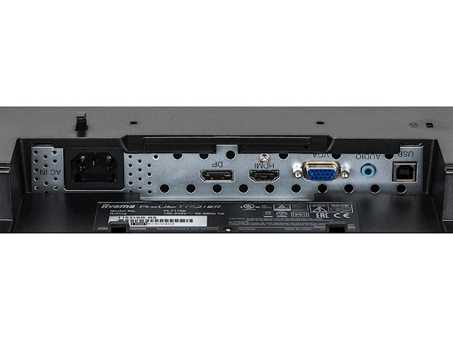 iiyama ProLite monitor T1531SR-B5 15" Black, 5:4 Resistive single touch, HDMI, Display Port image 11