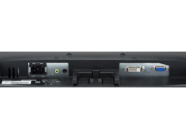 iiyama ProLite monitor E2083HSD-B1 20" 1600x900, Black, blur free, VGA, DVI image 7
